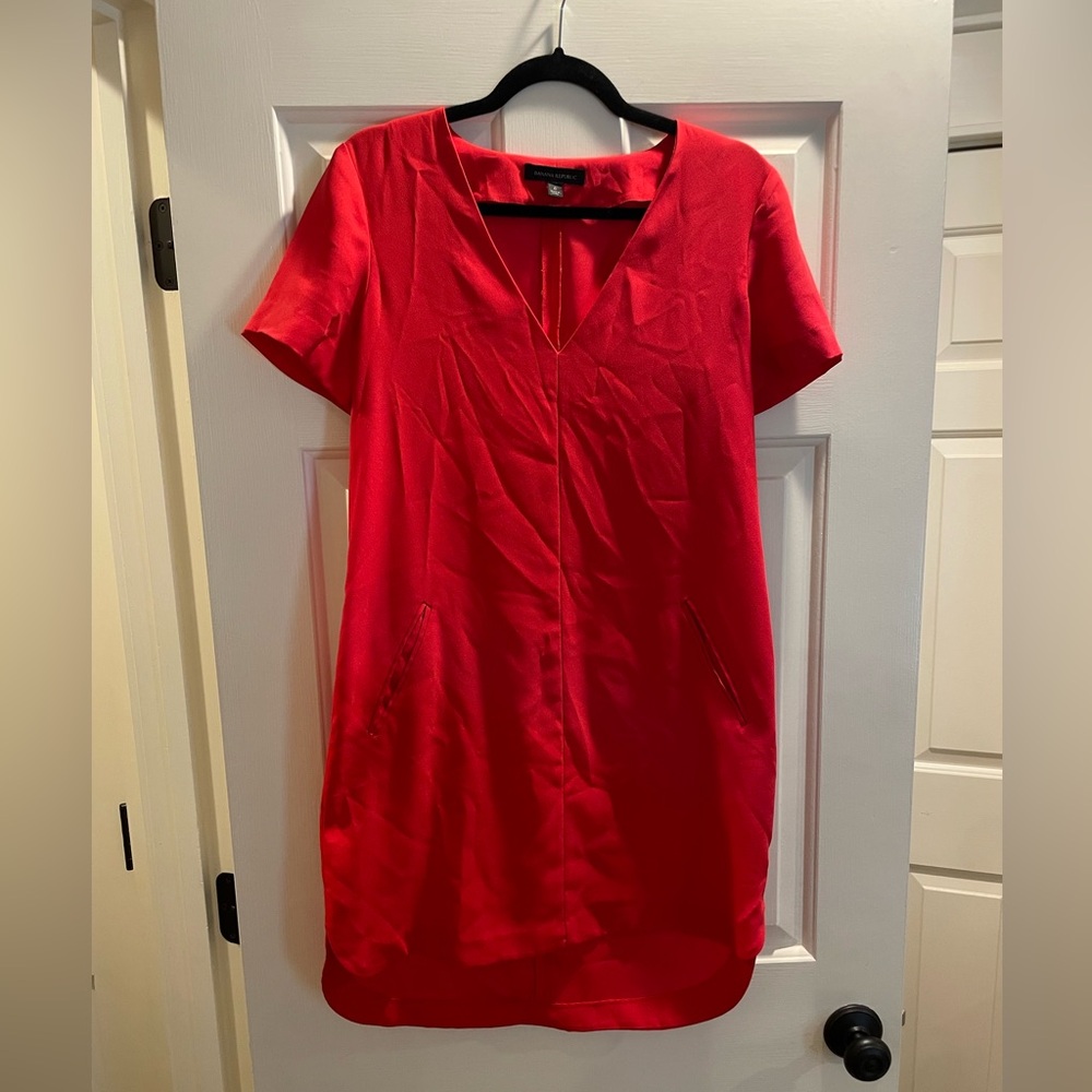 Banana Republic Red Dress